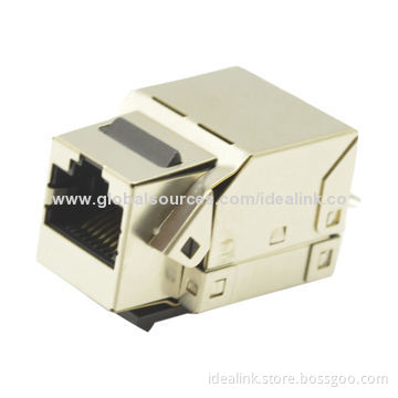 Keystone Jack, Cat5e/6 FTP with CE Standard and RoHS Directive-compliant, OEM Orders Welcomed